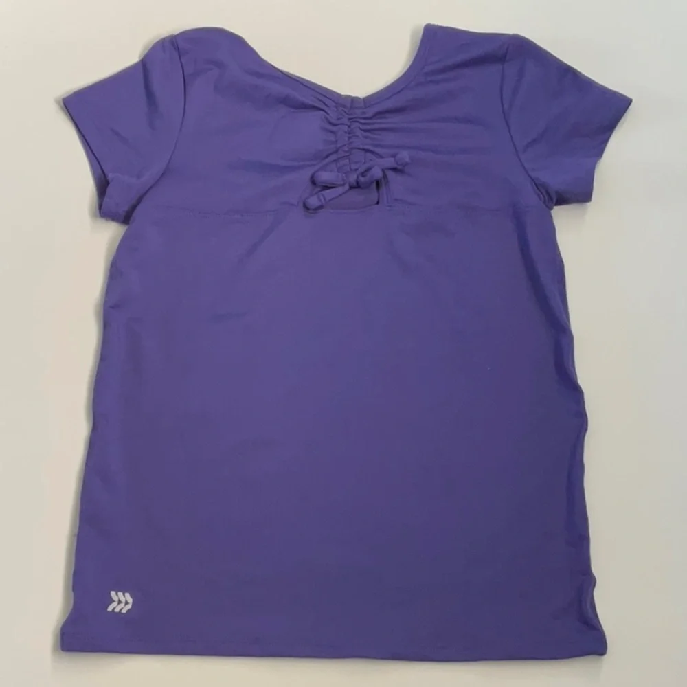 All in Motion toddler Girls short sleeve‎ t-chirt blue size S 6-6X